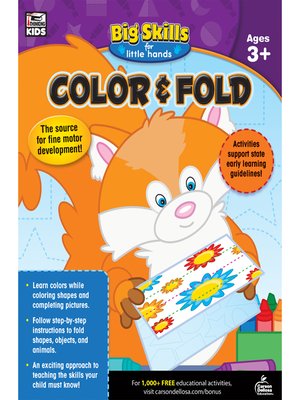 cover image of Color & Fold, Ages 3--5
